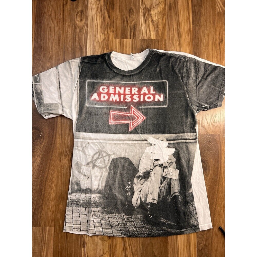 MGK General Admission 19XX T-Shirt Tour Merch 2015 Rare AOP Machine Gun Kelly